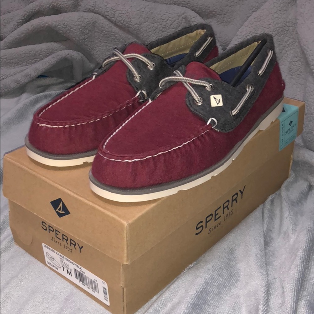 Brand New Sperry Leeward X-Lace Boat Shoe
